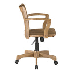 Deluxe Wood Banker's Chair