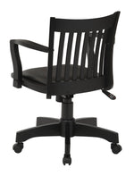 Deluxe Wood Banker's Chair
