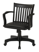 Deluxe Wood Banker's Chair