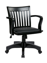 Deluxe Wood Banker's Chair