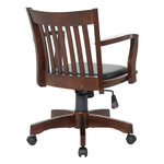 Deluxe Wood Banker's Chair
