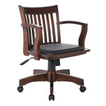 Deluxe Wood Banker's Chair
