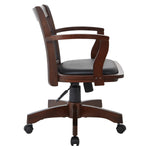 Deluxe Wood Banker's Chair