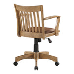 Deluxe Wood Banker's Chair