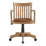 Deluxe Wood Banker's Chair