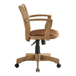 Deluxe Wood Banker's Chair