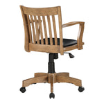 Deluxe Wood Banker's Chair