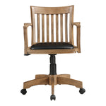 Deluxe Wood Banker's Chair