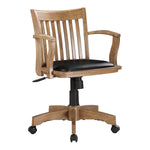 Deluxe Wood Banker's Chair