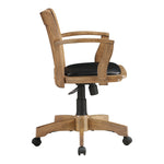 Deluxe Wood Banker's Chair