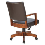 Deluxe Wood Bankers Chair