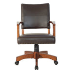 Deluxe Wood Bankers Chair