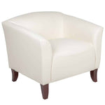 HERCULES Imperial Series Ivory LeatherSoft Chair medical office furniture