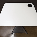 Used Brio White Standing Table