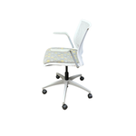 Sit on It Lumin Task Chair - Brown Patterned Fabric