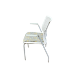 Sit on It Lumin Stack Chair - Brown Fabric Seat