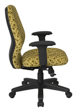 Mid Back 2-to-1 synchro Tilt Chair with 2 -Way Adjustable Soft padded Arms