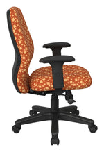 Mid Back 2-to-1 synchro Tilt Chair with 2 -Way Adjustable Soft padded Arms