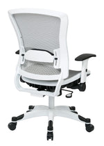 White Frame Managers Chair