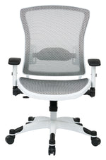 White Frame Managers Chair