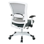 White Frame Managers Chair
