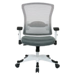 White Frame Managers Chair