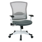 White Frame Managers Chair