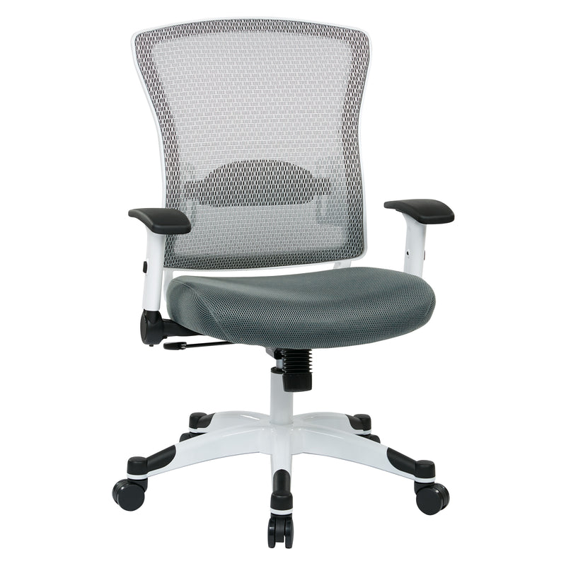 White Frame Managers Chair