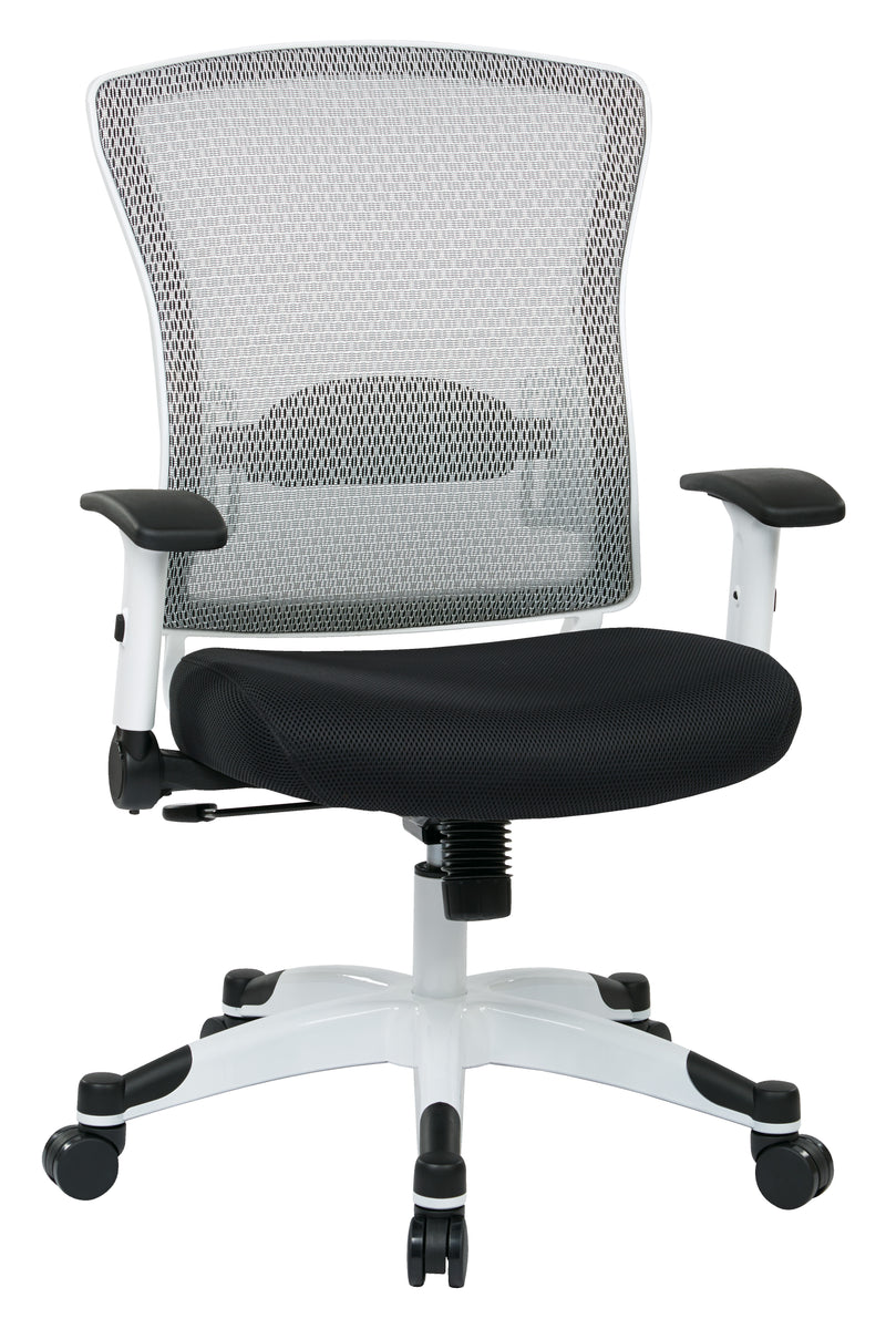 White Frame Managers Chair