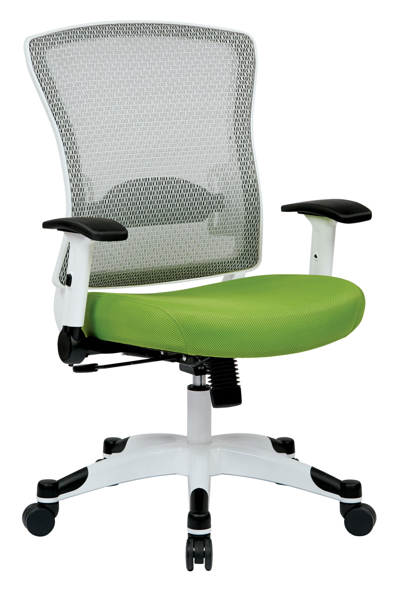 White Frame Managers Chair