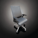 Used 9 to 5 Luna Black Task Chair