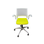 Sit on It Lumin Task Chair - Green Apple Fabric