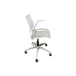 Sit on It Lumin Task Chair - Brown Patterned Fabric