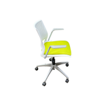 Sit on It Lumin Task Chair - Green Apple Fabric
