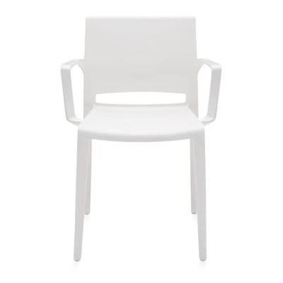 Global Bakhita armchair, white.