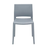 Global Bakhita Armless Side Chair 6751-ALY | Alloy Finish