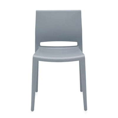 Global Bakhita Armless Side Chair 6751-ALY | Alloy Finish