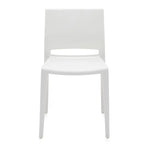 Global Bakhita Side Chair, white.