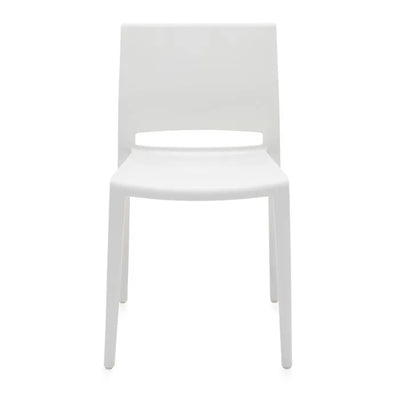 Global Bakhita Side Chair, white.