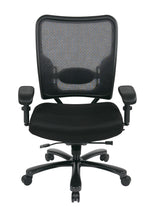 Big & Tall Double AirGrid® Back and Custom Fabric Seat Ergonomic Chair