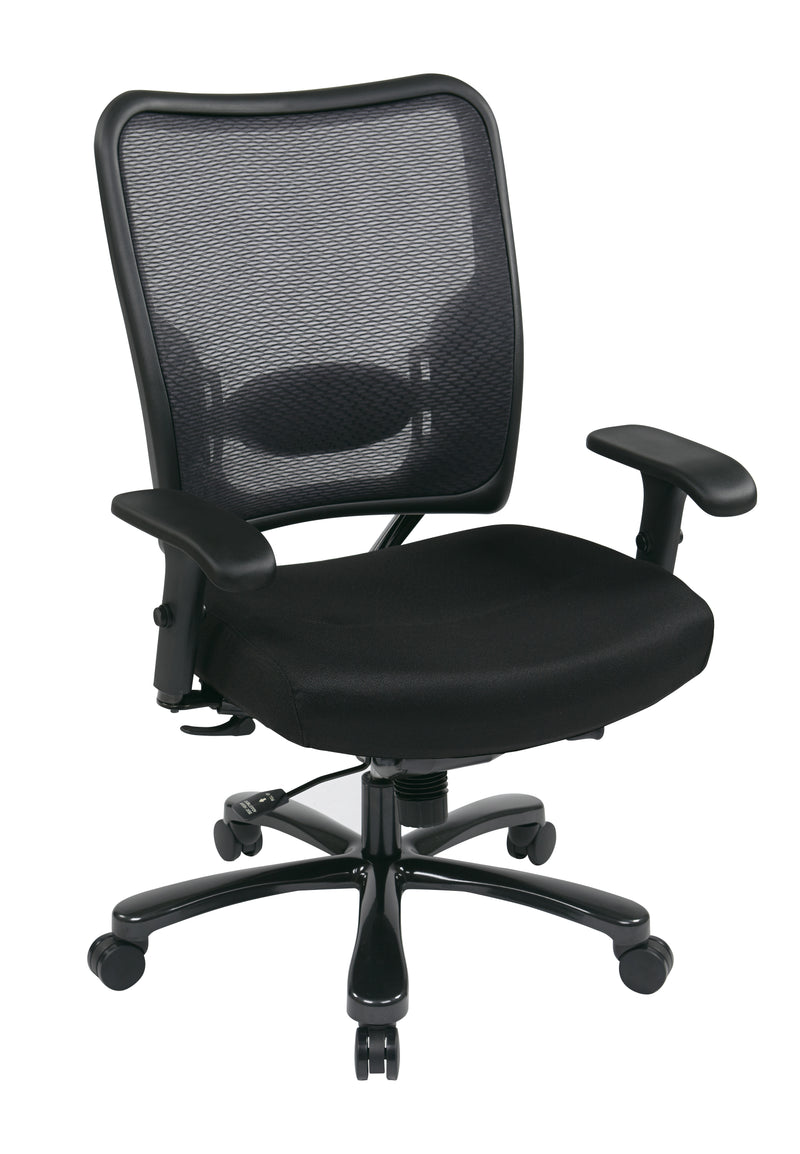 Big & Tall Double AirGrid® Back and Custom Fabric Seat Ergonomic Chair
