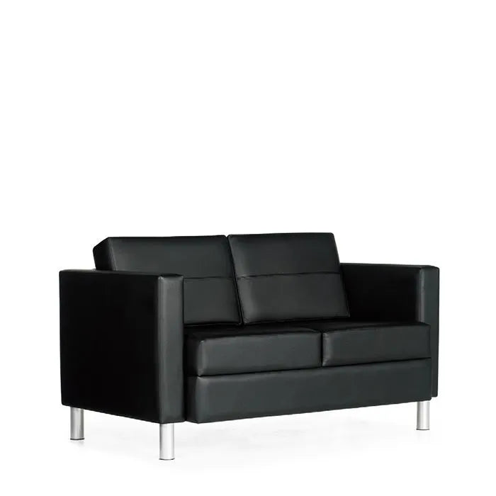 Two Seat Sofa Offices To Go Citi | Contemporary Design with Padded Armrests