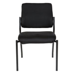 Padded Armless Visitor's Chair