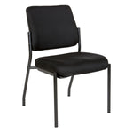 Padded Armless Visitor's Chair