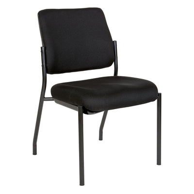 Padded Armless Visitor's Chair