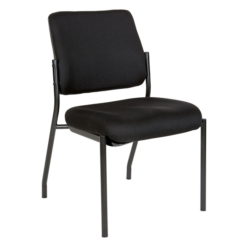 Padded Armless Visitor's Chair