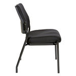 Padded Armless Visitor's Chair
