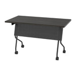 Office Star 4' Titanium Frame with Slate Grey Top - Multipurpose Table