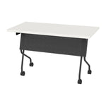 Office Star 4' Titanium Frame With White Top - Multipurpose Table