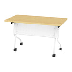 Office Star 4' White Frame with Maple Top - Multipurpose Table